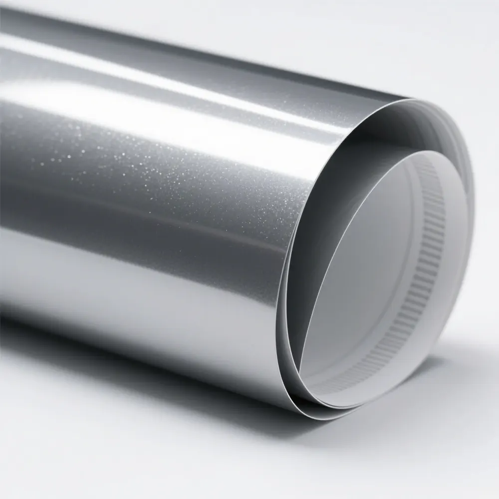 Глянцевая серая винил для автомобилей