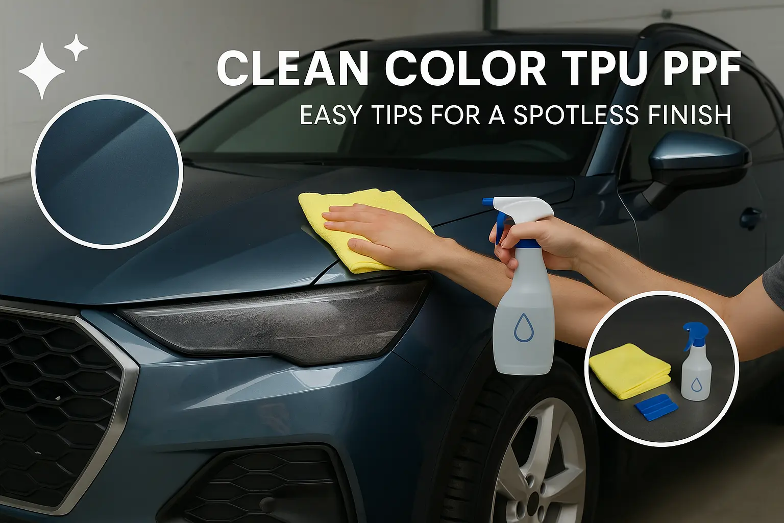 Чистый цвет TPU PPF