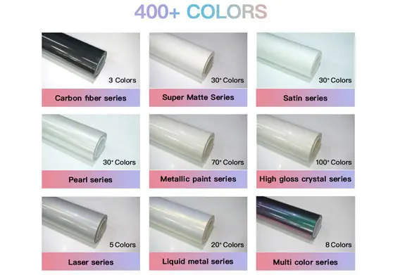 Цветной TPU PPF для автомобиля -2-