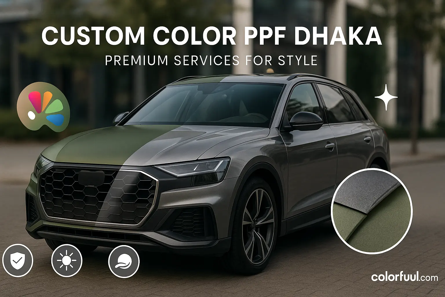 PPF с пользовательским цветом