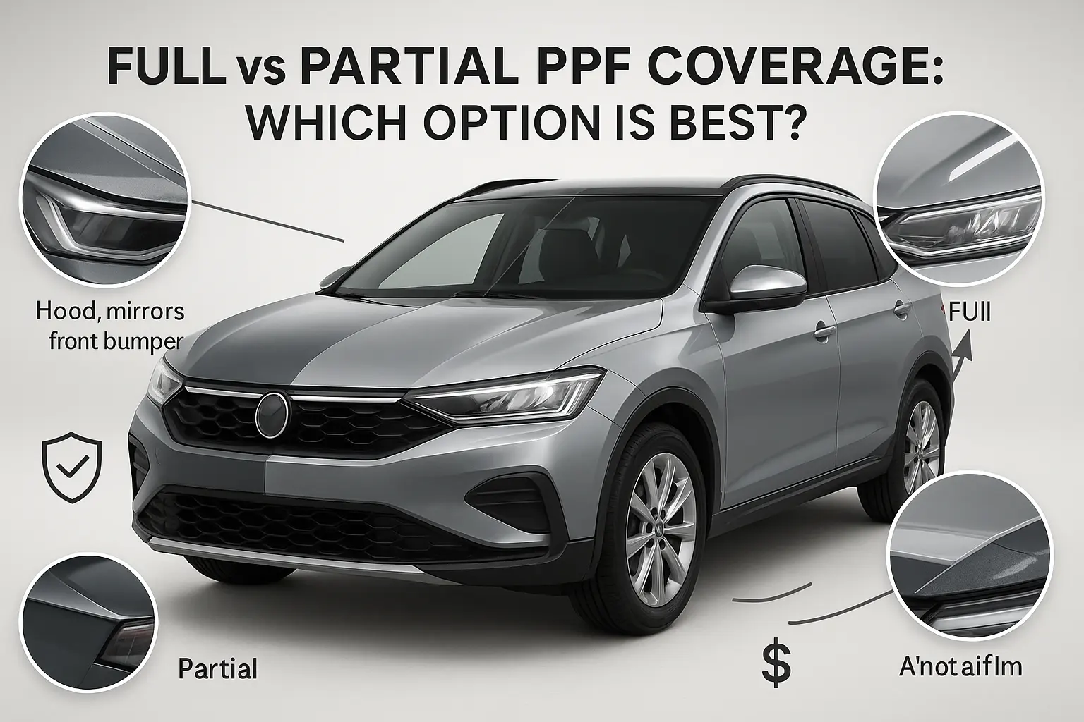 full vs partial PPF coverage