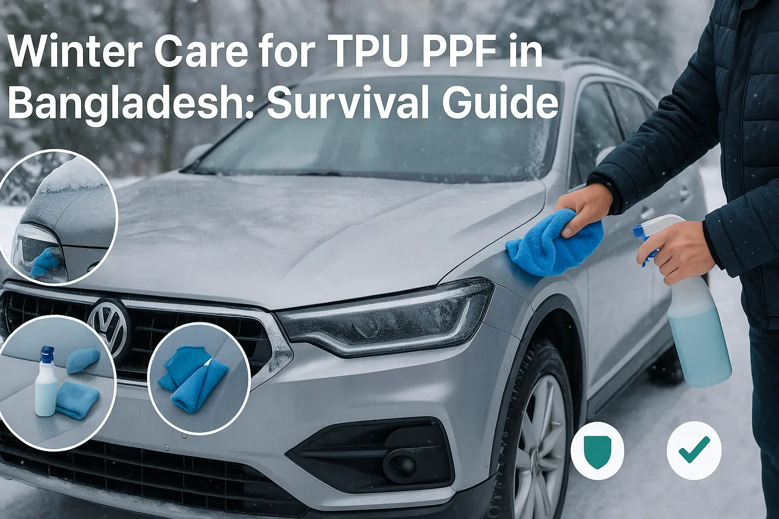 Уход за TPU PPF