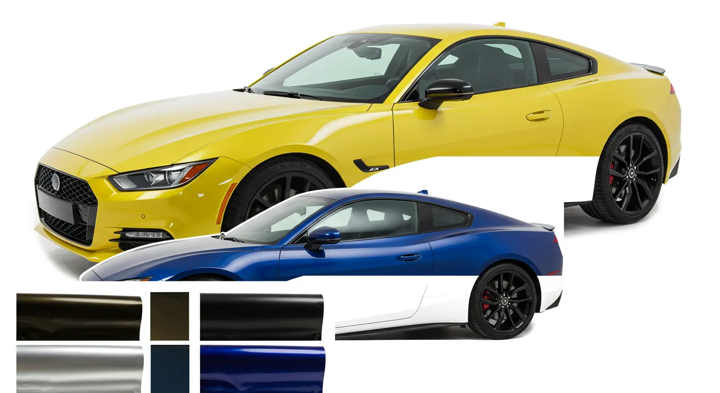 опция цвета PPF для автомобиля