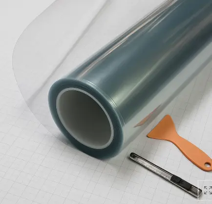 Прозрачная защитная плёнка краски