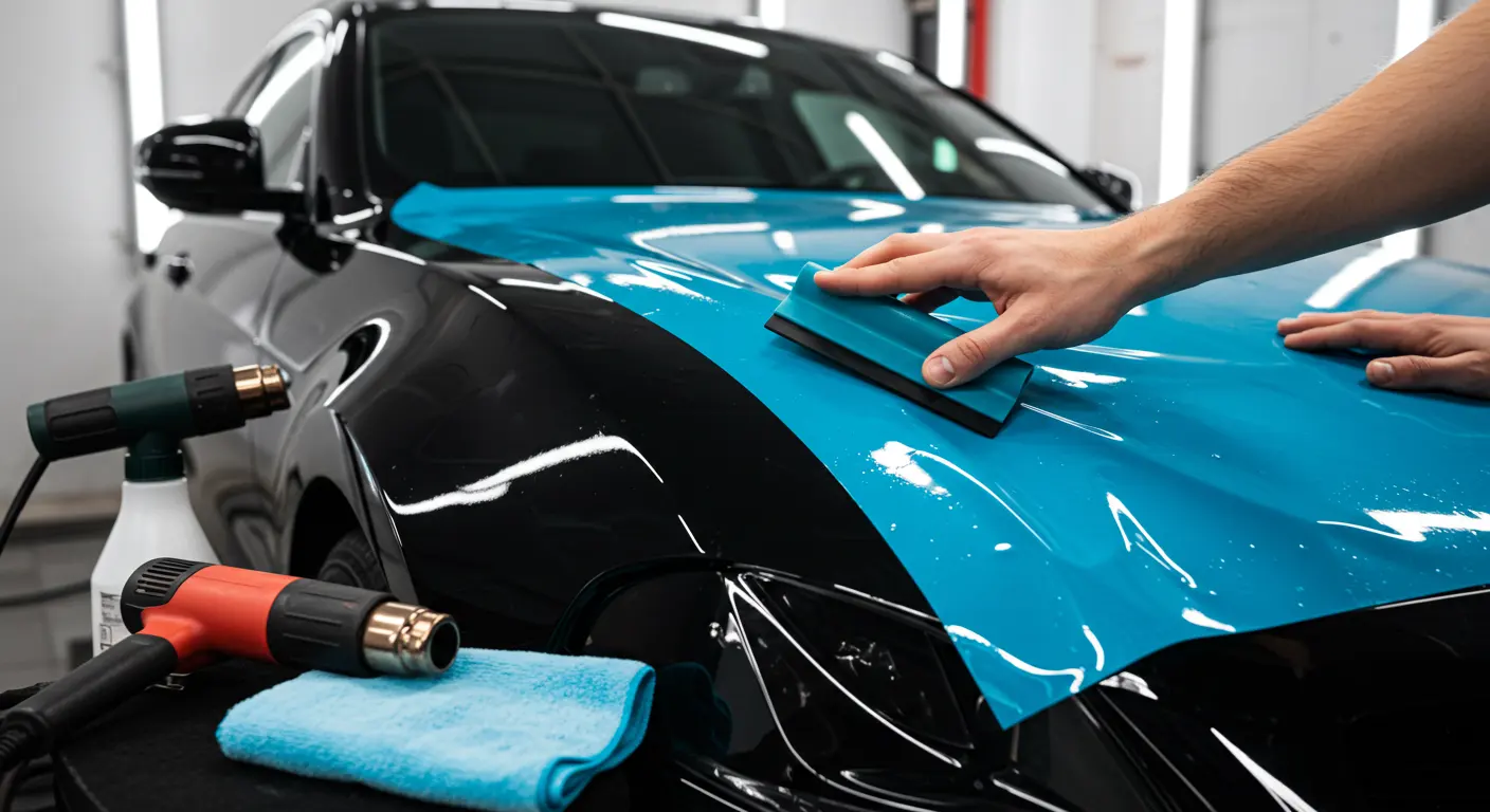 стоимость установки цветного TPU PPF