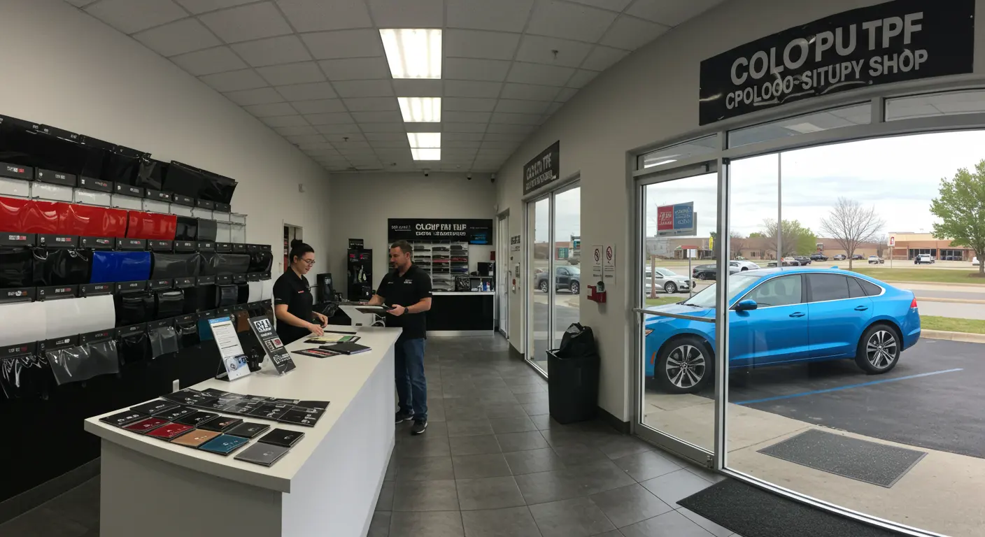 магазин цветного TPU PPF в США