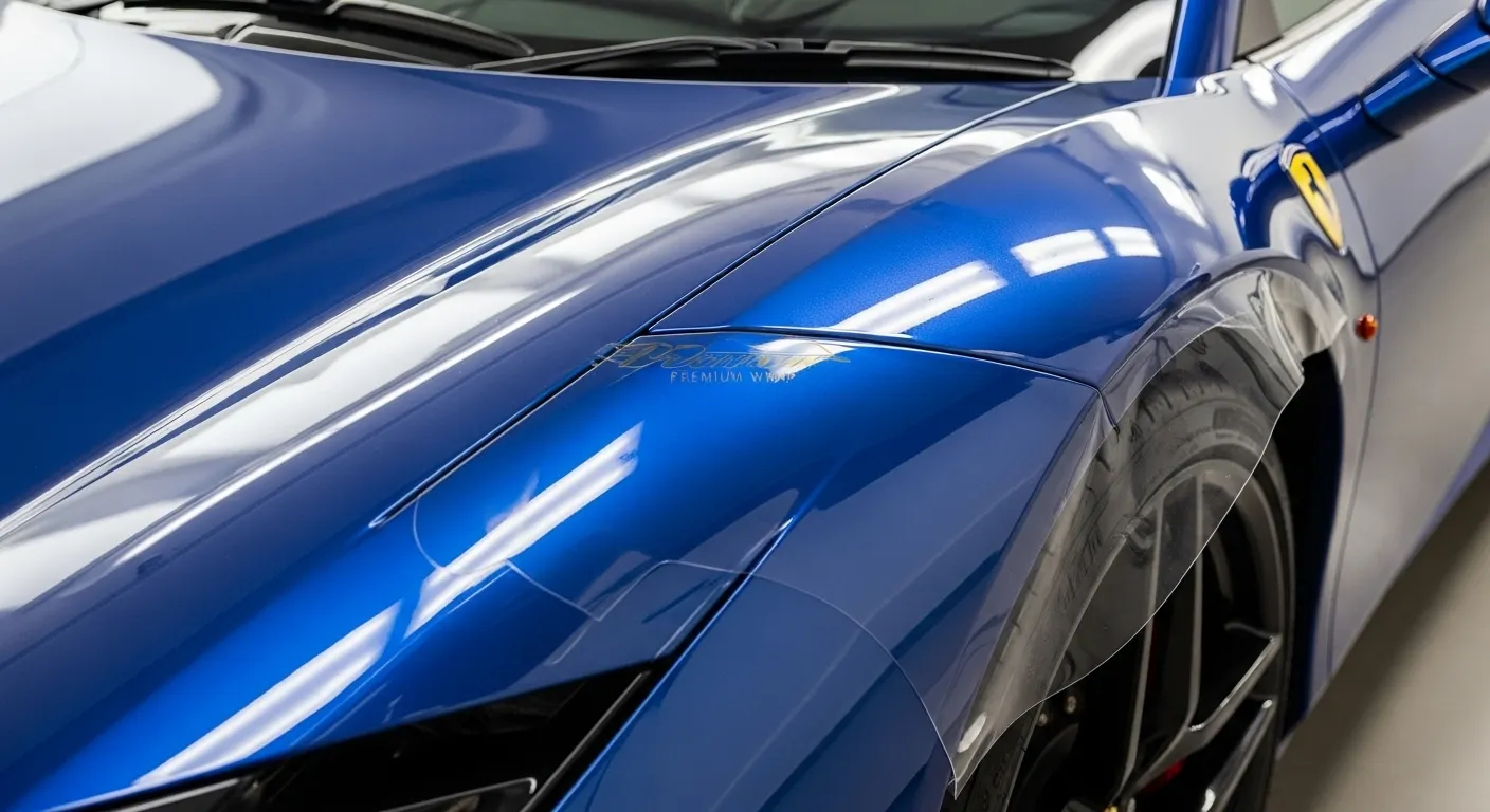 Премиальный прозрачный автомобиль