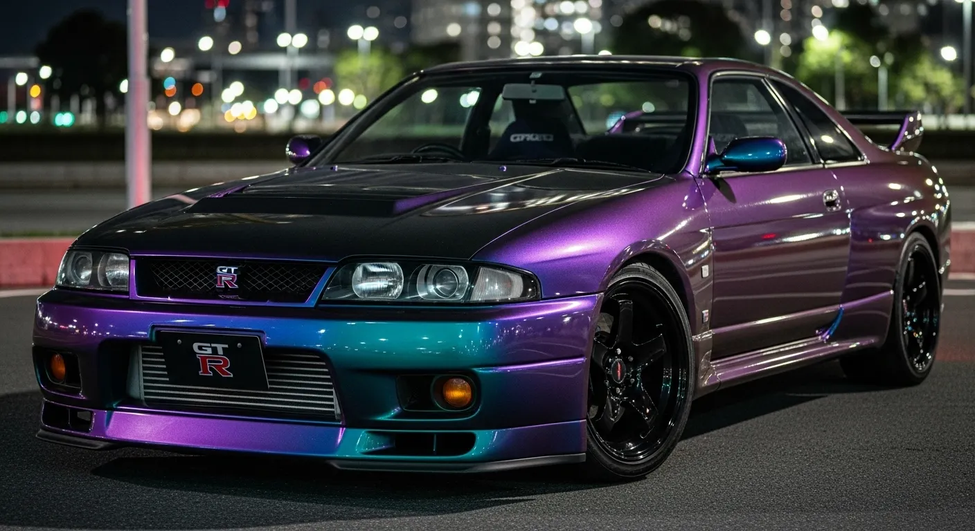 Винил Midnight Purple R33 GTR